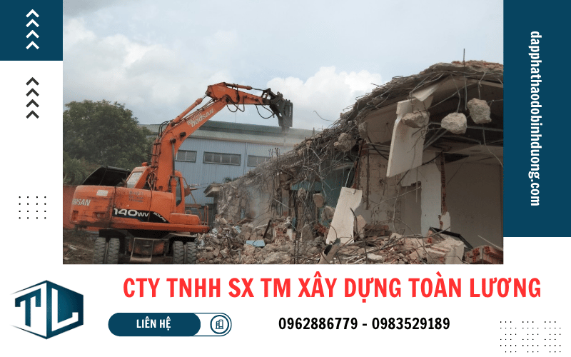 tháo dỡ nhà xưởng TPHCM
