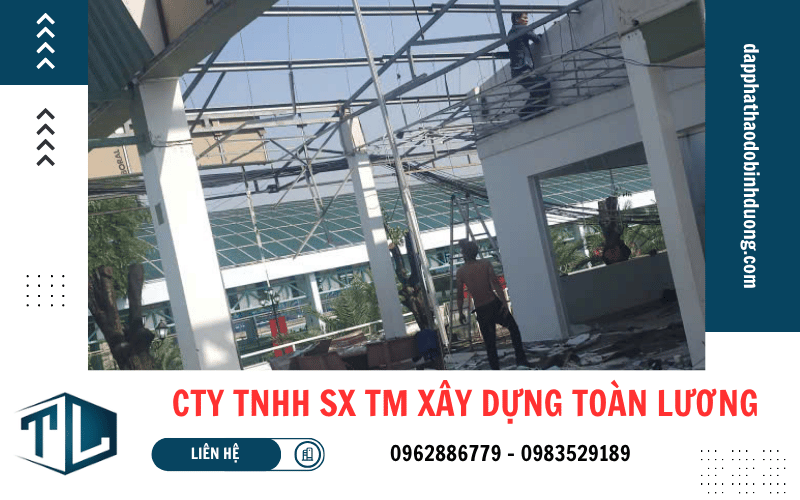 tháo dỡ nhà xưởng TPHCM