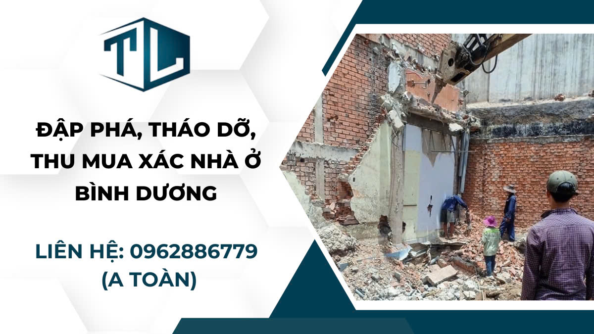 Dịch vụ phá dỡ nhà tại Bình Dương