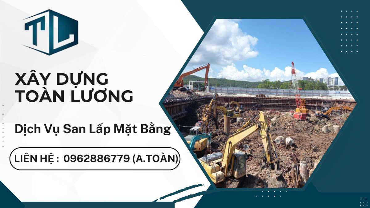 san lấp mặt bằng Toàn Lương